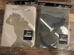 Magic the Gathering Final Fantasy Cloud And Sephiroth Ultra Pro 9-Pocket Binders - Image 1