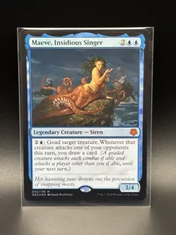 2022 Magic Game Night: Free-For-All - #2 Maeve, Insidious Singer Foil - NM - Image 1