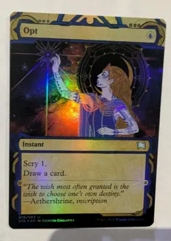 Opt Strixhaven: Mystical Archives Borderless Foil- MTG - Image 1