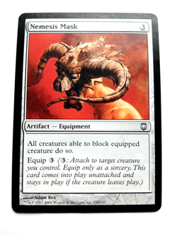MTG: Nemesis Mask Darksteel Regular !~*HARD TO FIND*~! - Image 1