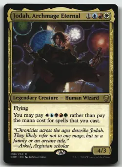 Jodah, Archmage Eternal R Dominaria 198 LP - Image 1