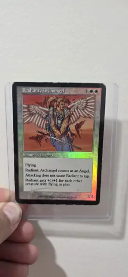MTG Magic The Gathering Radiant, Archangel 20/143 Foil English - Image 1