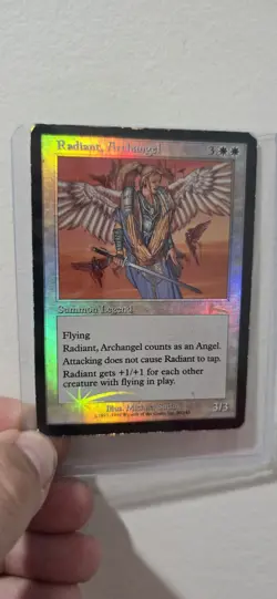 MTG Magic The Gathering Radiant, Archangel 20/143 Foil English - Image 4