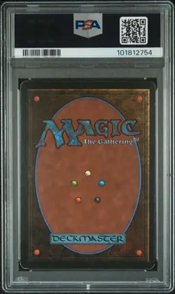 1993 Magic the Gathering Unlimited, Shivan Dragon, PSA 5 - Image 2