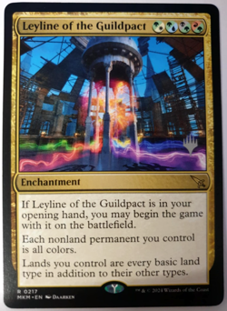 MTG Murders at Karlov Manor - Leyline of the Guildpact - Promo Rare - 0217 NM - Image 1