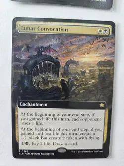 MTG - Lunar Convocation Extended Art - Bloomburrow - #366 - Image 1