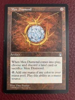 Mox Diamond | Stronghold | LP/NM | MtG | Magic The Gathering Reserved List - Image 1