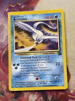 Articuno #22 Rare Black Star Promo Set Pokemon Card - Image 1