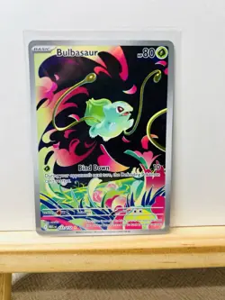 Bulbasaur - 133/132 - Illustration Rare - Mega Evolution - Pokemon Pack Fresh - Image 1