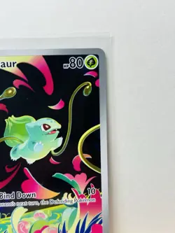 Bulbasaur - 133/132 - Illustration Rare - Mega Evolution - Pokemon Pack Fresh - Image 4