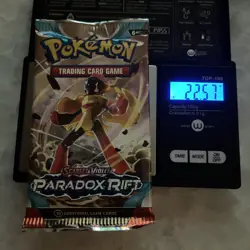 (VERY HEAVY) 22.57g Pokemon TCG Paradox Rift Booster Pack (SEALED)✅ - Image 1