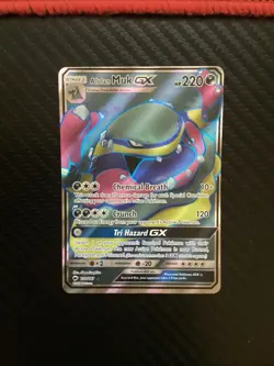 Alolan Muk GX Full Art 138/147 Pokemon Burning Shadows NM - Image 1
