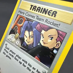 Pokemon Here Comes Team Rocket! 1st Edition Holo WOTC Team Rocket 15/82 NM/Mint - Image 2