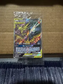Moltres Zapdos Articuno GX Hidden Fates Pokemon Black Star Promo SM210 - SEALED - Image 3