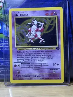 Mr. Mine Holo Rare Jungle Set 1999 WOTC Pokemon TCG 6/64 Unlimited LP - Image 1