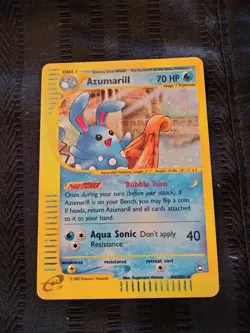 Pokemon Azumarill H4/H32 Aquapolis Holo Near Mint - Image 1