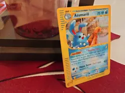Pokemon Azumarill H4/H32 Aquapolis Holo Near Mint - Image 2
