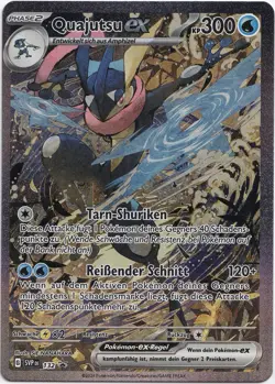 Pokemon Quajutsu ex Secret Illustration Rare Blackstar Promos SVP 132 NM DE - Image 1