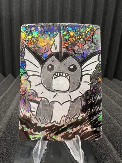 Vaporeon 8/50 Numbered Hit Holo - First Print PokeDoodly Fan Art - Pokemon - Image 1