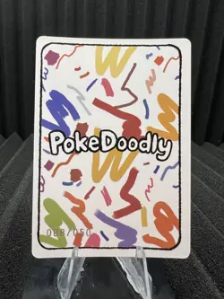 Vaporeon 8/50 Numbered Hit Holo - First Print PokeDoodly Fan Art - Pokemon - Image 2
