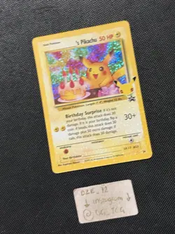 Pokemon 25th Celebrations - Birthday Pikachu - #24 - Classic Collection - MINT - Image 3