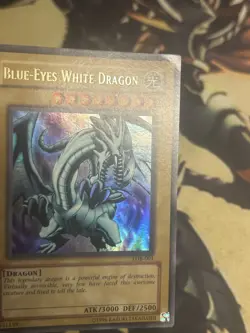 Yugioh: Blue-Eyes White Dragon - LOB-001 - Ultra Rare - Unlimited - MP - Image 3