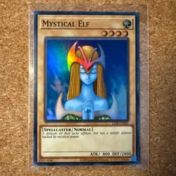 Yugioh 25th Anniversary Mystical Elf (LOB-EN062) NM - Image 1