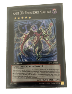 Yu-Gi-Oh! - Number C104: Umbral Horror Masquerade JOTL-EN056 Super - 1st Edition - Image 1
