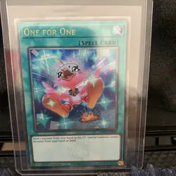 One For One Alt Art - RA03-EN056 - Quarter Century Rare - 1st Edition - YuGiOh - Image 1