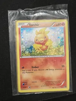 Pokemon TCG Torchic Holo Card 2/12 McDonald's Promo Set 2014 English Unopened - Image 4