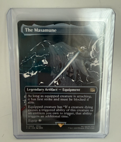 The Masamune (Borderless) -Foil Near Mint MTG Universes Beyond: FINAL FANTASY - Image 2
