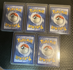 Pokemon 5 Card Lot Of 5 Illustration Rares - Image 2