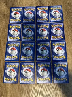 Base Set 102/102 1999 100% Complete Vintage Pokemon Master/ Red Dot Error Card - Image 3