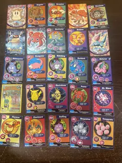 1999 Burger King Pokemon Cards Lot Of 167 Promo Trivia + 1998 Topps Charizard - Image 2