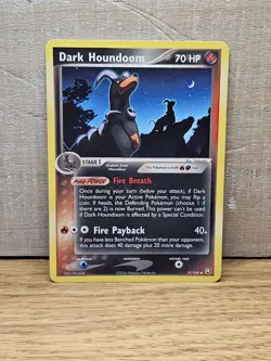 Dark Houndoom 37/109 EX Team Rocket Returns Non-Holo Pokemon Card TCG - Image 1