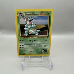 Giovanni’s Gym Challenge 10 Card Lot Pokemon Vintage WOtC Non Holo NM-LP - Image 1
