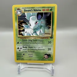 Giovanni’s Gym Challenge 10 Card Lot Pokemon Vintage WOtC Non Holo NM-LP - Image 3
