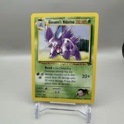 Giovanni’s Gym Challenge 10 Card Lot Pokemon Vintage WOtC Non Holo NM-LP - Image 4