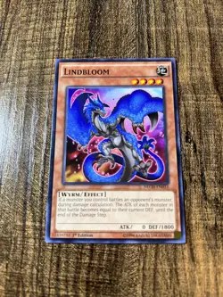 Lindbloom NECH-EN033 Yu-Gi-Oh! Card Light Play 1st Edition - Image 1