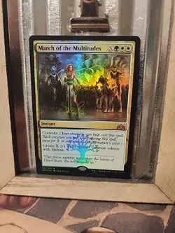 March of the Multitudes -Foil Near Mint MTG Guilds of Ravnica - Image 1