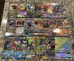 Pokemon Jumbo Card Lot 19 Cards Total CHARIZARD GX SM60 + Others! - Image 1