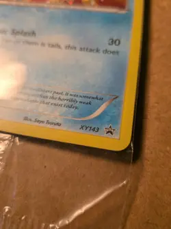 Pokemon Card - Shiny Magikarp XY143 - Holo - Target Promo - Factory Sealed - Image 4