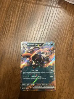Pokemon TCG Houndoom EX Promo Card 2024 Black Star Promos 103 NM - Image 1