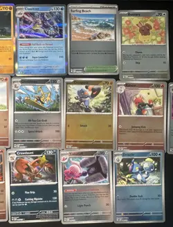 Pokemon Mega Evolutions Lot 19 Cards + Mini Portfolio Holo Reverse Holo Steelix - Image 3