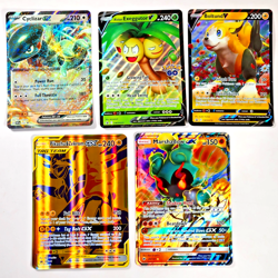 Pokemon Oversized Jumbo 5x Cards Lot: Variety Included Near Mint Condition! - Image 1