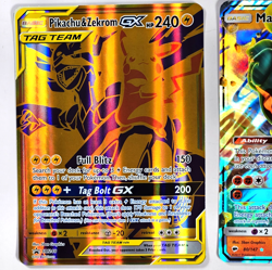 Pokemon Oversized Jumbo 5x Cards Lot: Variety Included Near Mint Condition! - Image 3