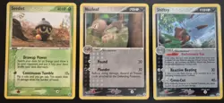 Pokemon Cards Seedot Nuzleaf Shiftry Set Ex Legend Maker /92 Holo Rare - Image 1