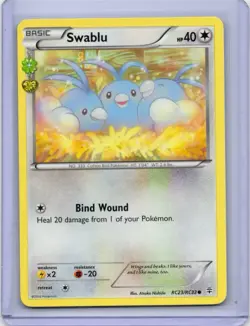 Pokemon Card - Swablu - RC23/RC32 - Generations Radiant Collection - 2016 - Image 1