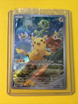 Pikachu 027 Sv: Scarlet & Violet Promo Cards Holo Sealed - Image 1