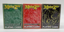 NEW Metazoo Kickstarter USPCC WPT Playing Cards 3 Deck Set Cryptid Nation - Image 1